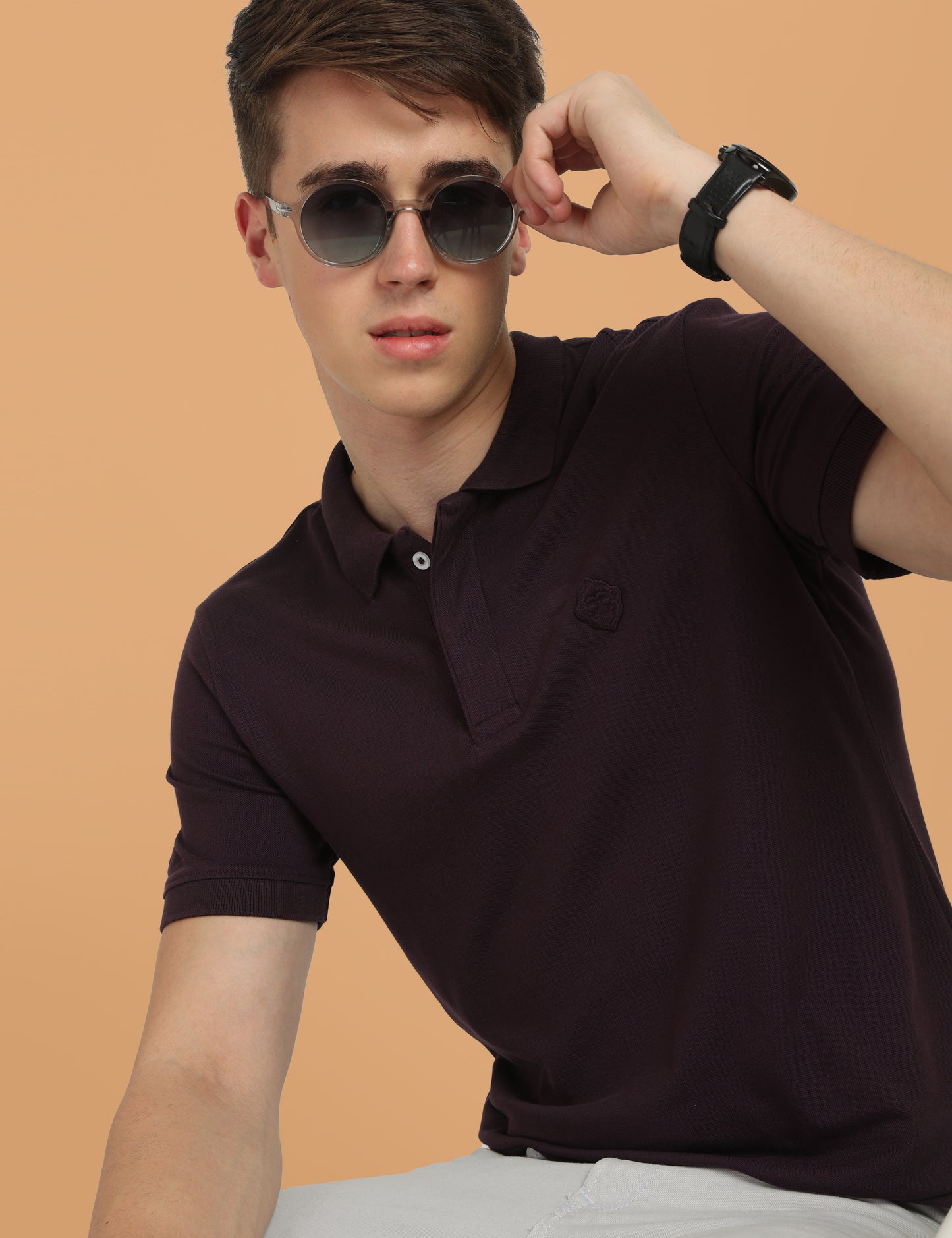 Byzantine Plain Polo T-Shirt