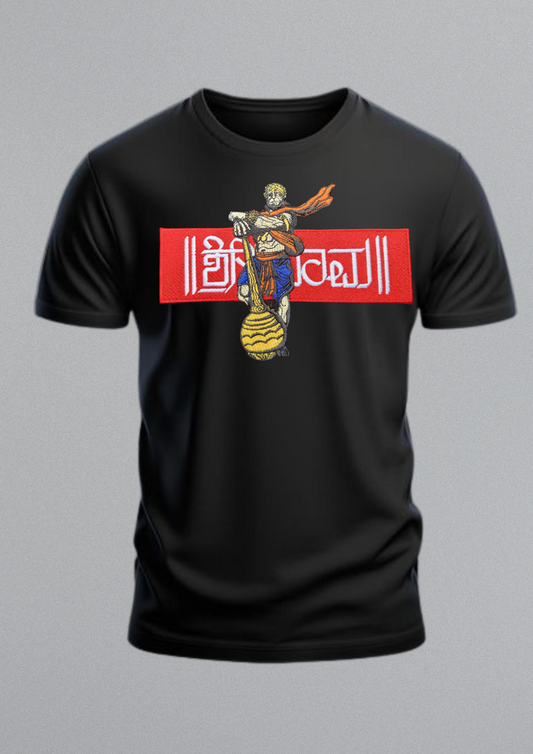 Black Hanuman T-Shirt