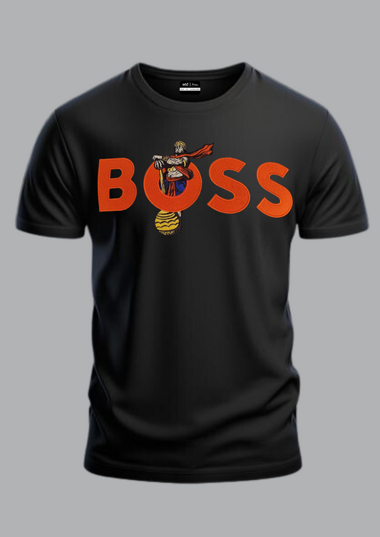 Hanuman BOSS T-Shirt- BLACK