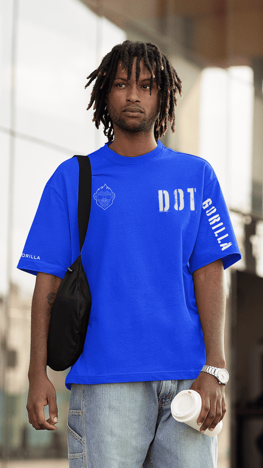 DOTGORILLA SOLID BLUE T-SHIRT