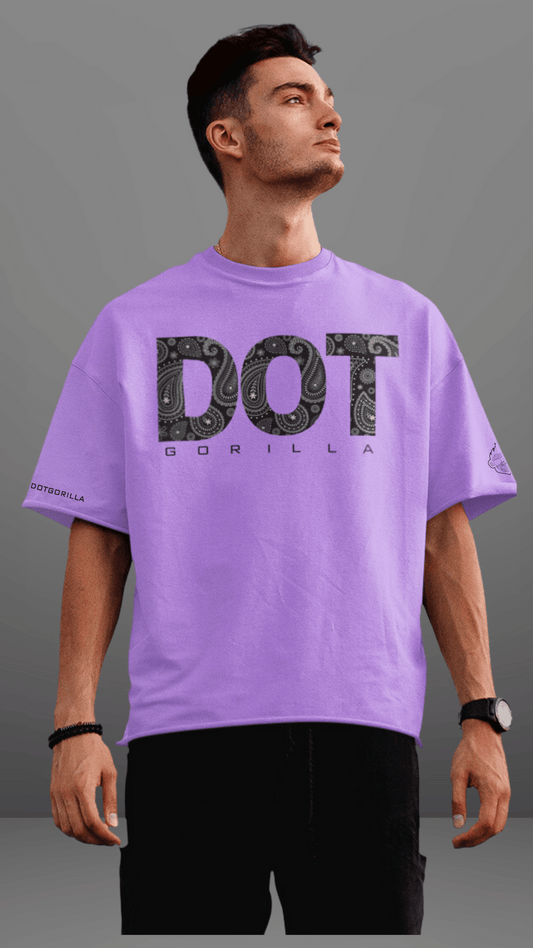 DOTGORILLA BANDANA PRINTED TSHIRT (OVERSIZED)