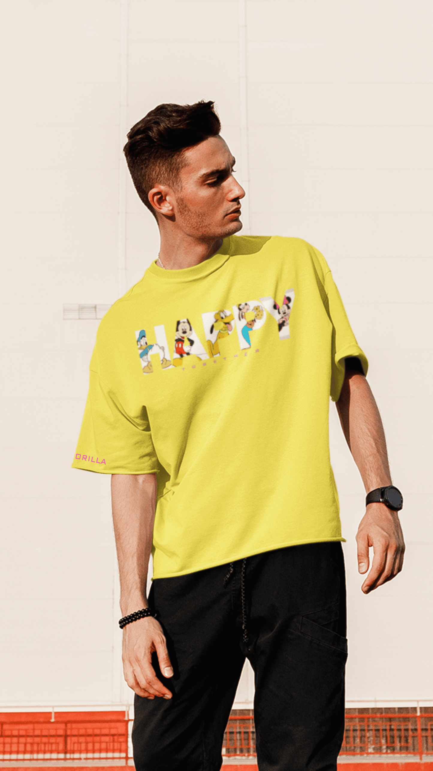 HAPPY TOGETHER T SHIRT (OVERSIZED)