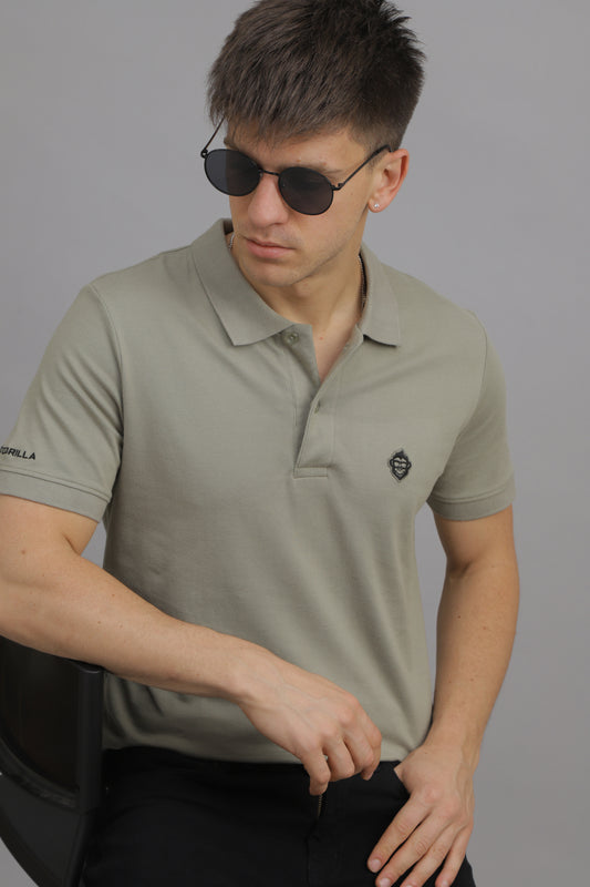 Laurel Solid Plain Polo T-Shirt