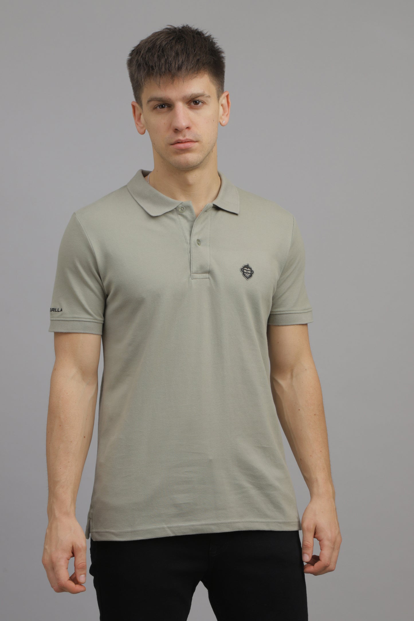 Laurel Solid Plain Polo T-Shirt