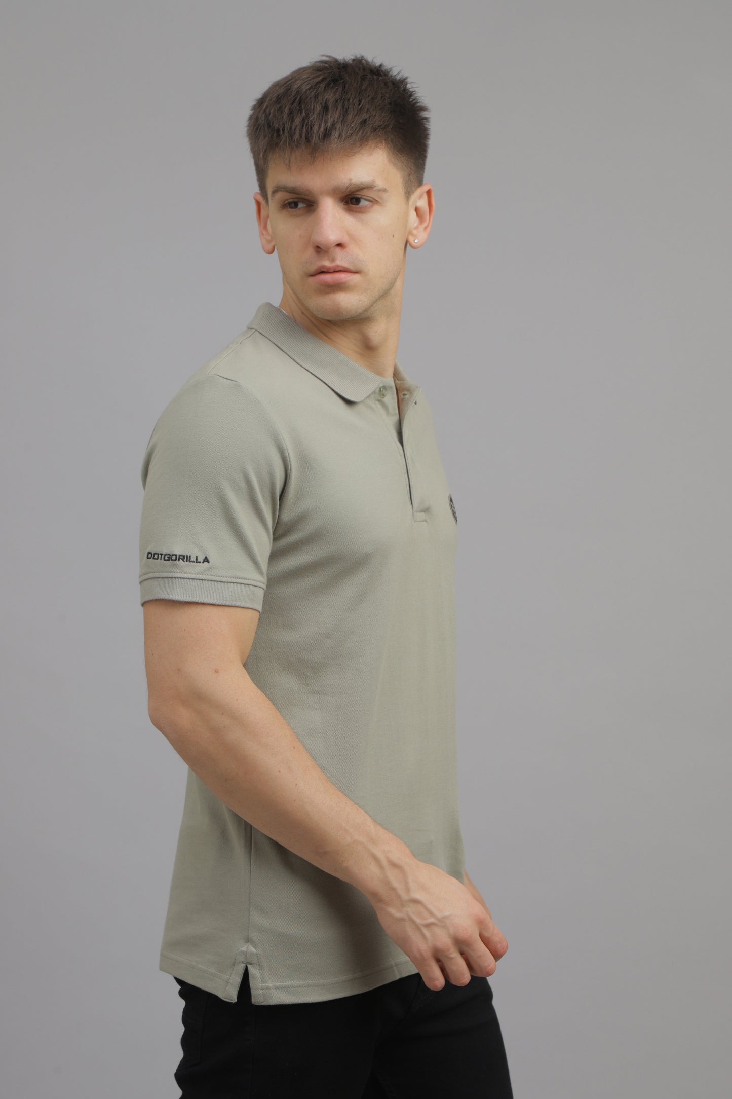 Laurel Solid Plain Polo T-Shirt