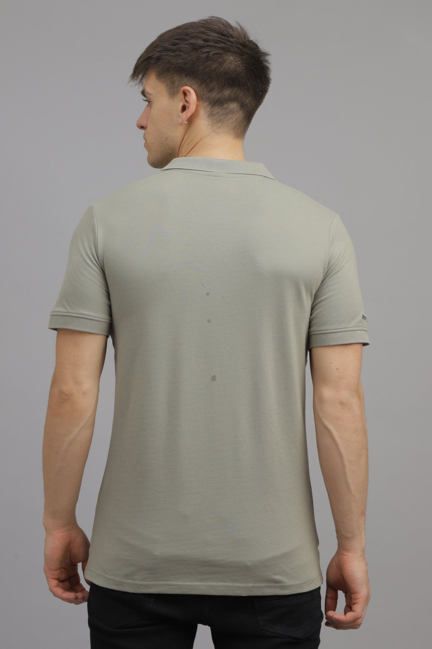 Laurel Solid Plain Polo T-Shirt