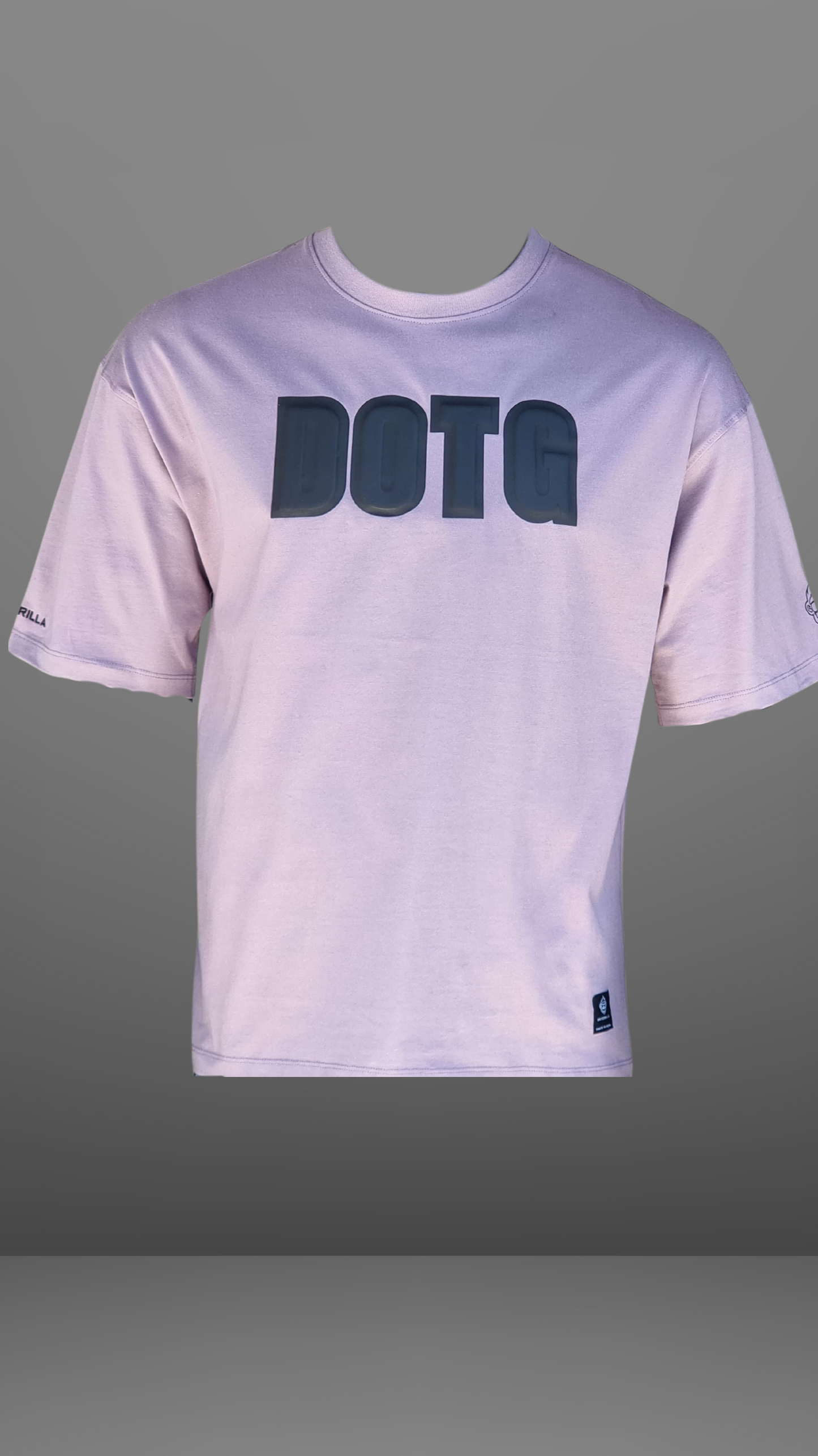 DOTG EMBALISHED TSHIRT (OVERSIZED) - Lavender